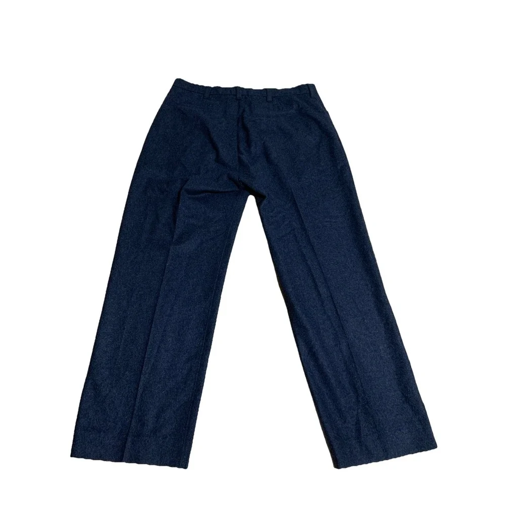 VGT Banana Republic Stretch Pants Mens 38Rx29 Black 62% Wool/Laine‎ Dress